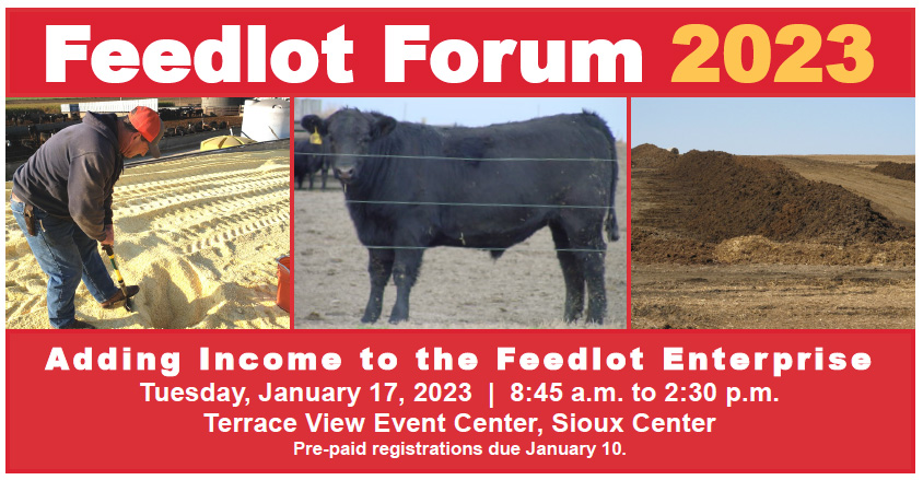 Feedlot Forum 2023 banner.